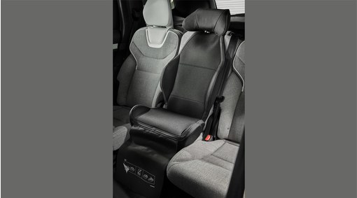 Tapizado cómodo de cojín integrado para cinturón de seguridad