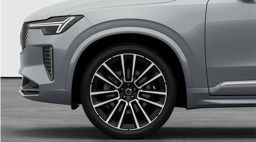 Ruedas completas, 22" 7 radios dobles Black Diamond Cut - 1286 