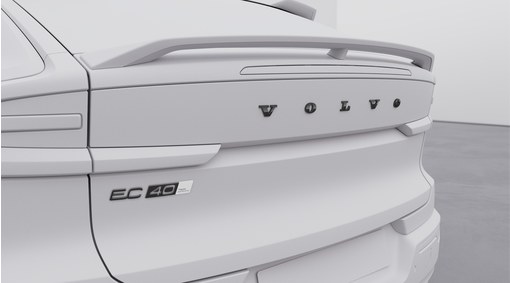 Kit de emblema trasero negro